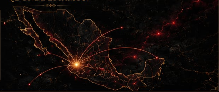 Mapa de México - Cobertura Medusa Pythons
